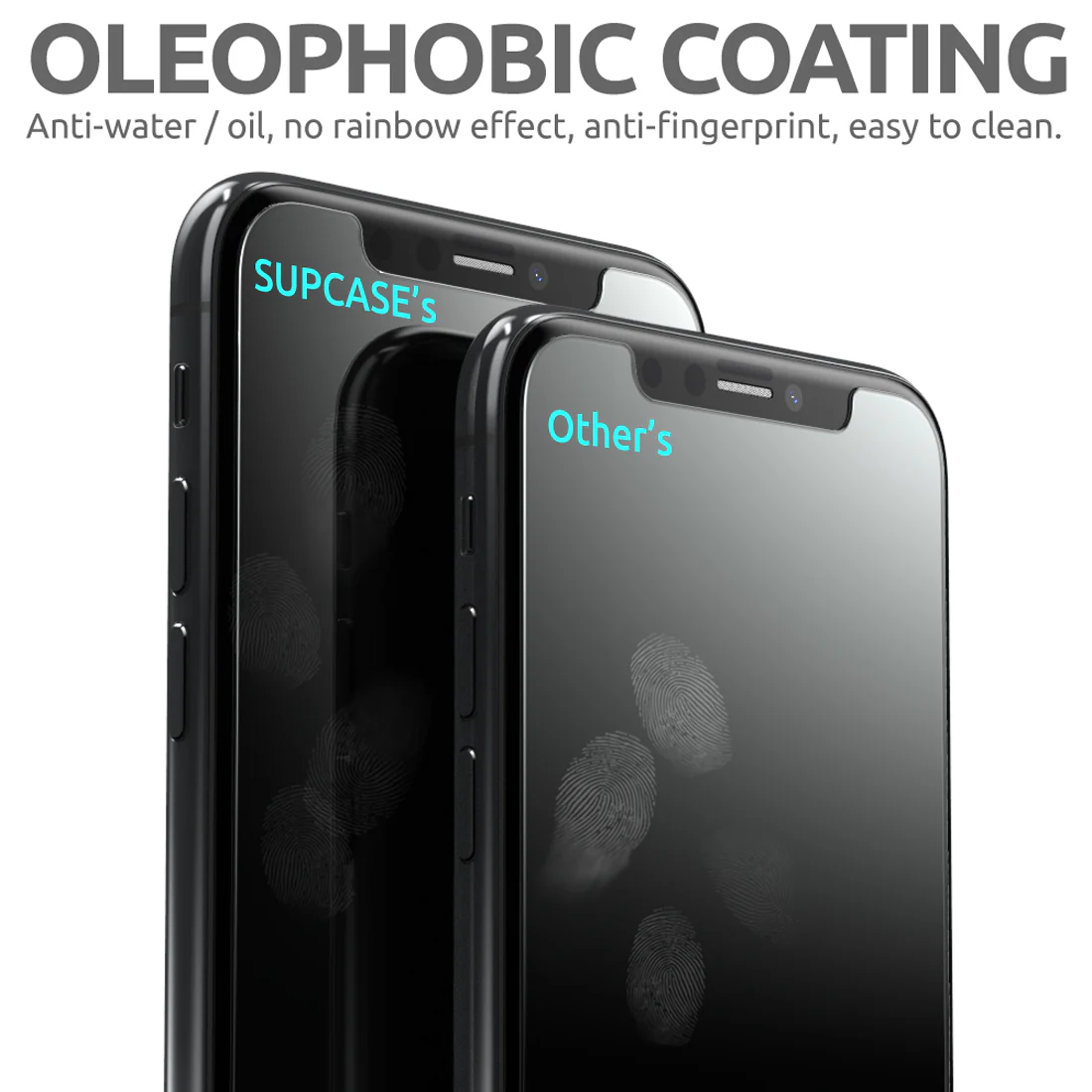 3D Glass Screen Protector for iPhone 5.8 inch 2017 and 2018 (2 Pack) -Clear - Image 4