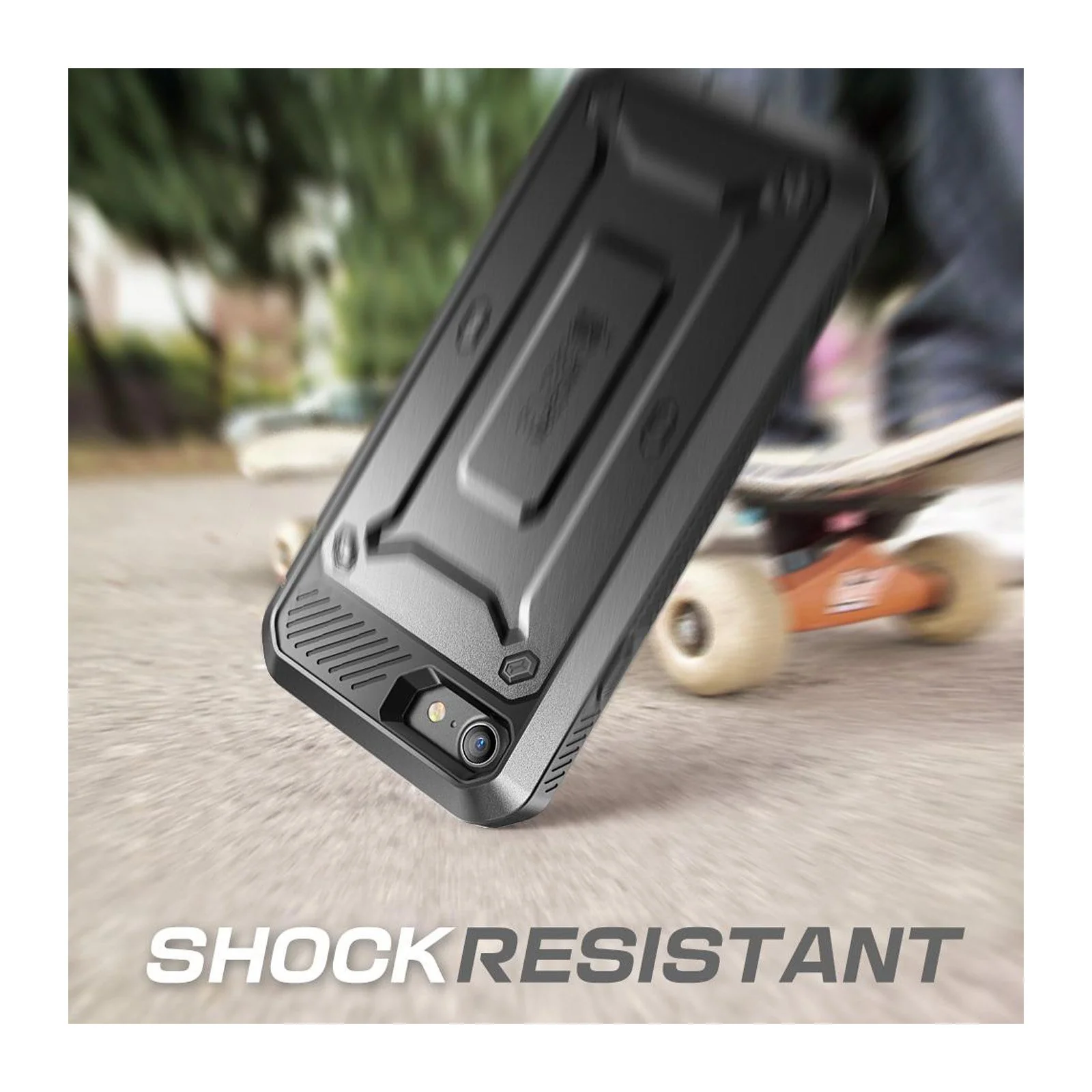 iPhone 7 Plus / 8 Plus Unicorn Beetle Pro Holster Case-Black - Image 7