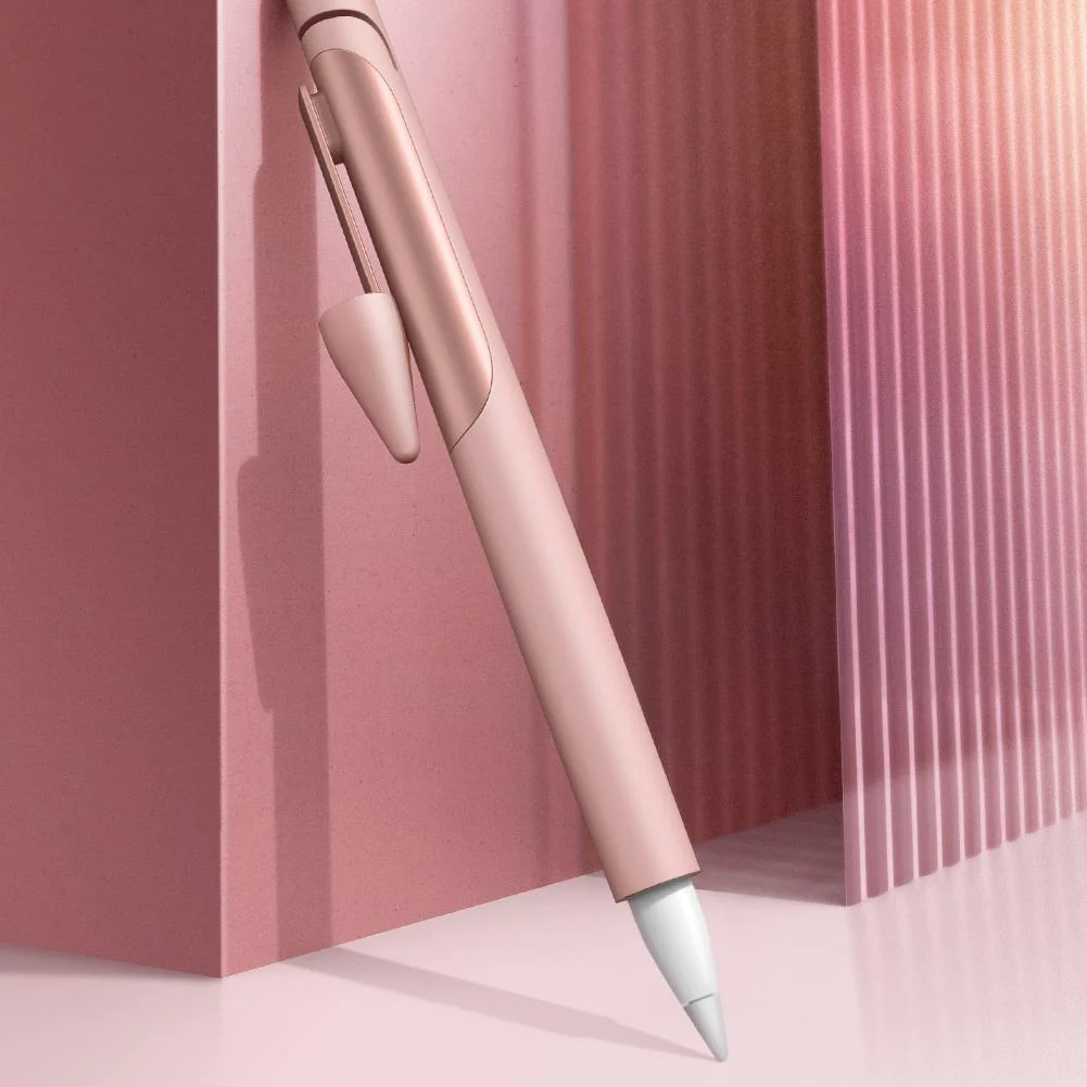 Apple Pencil 1 Silicone Protective Case-Rose Gold - Image 4