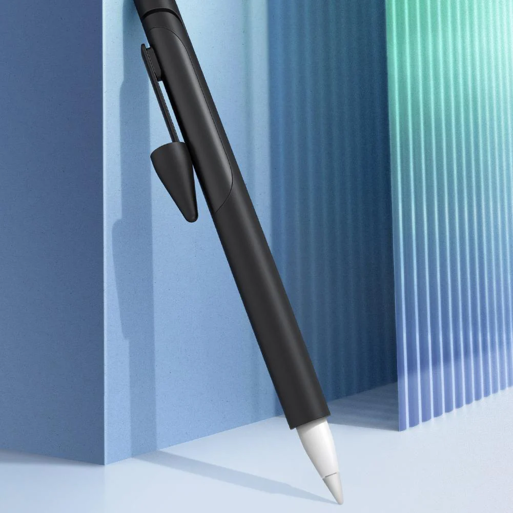 Apple Pencil 1 Silicone Protective Case-Black - Image 5