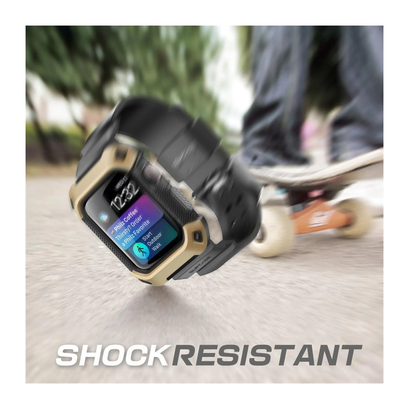 Apple Watch UB Pro Wristband Case (40mm/41mm)-Gold - Image 5