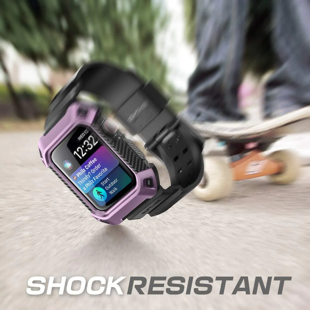 Apple Watch UB Pro Wristband Case (44mm/45mm)-Purple - Image 4