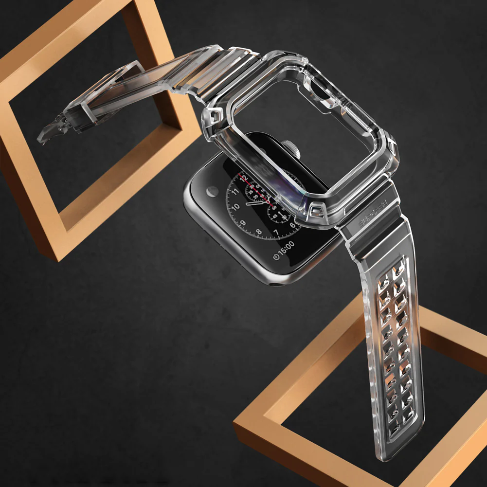 Apple Watch UB Pro Wristband Case (42mm)-Clear - Image 4