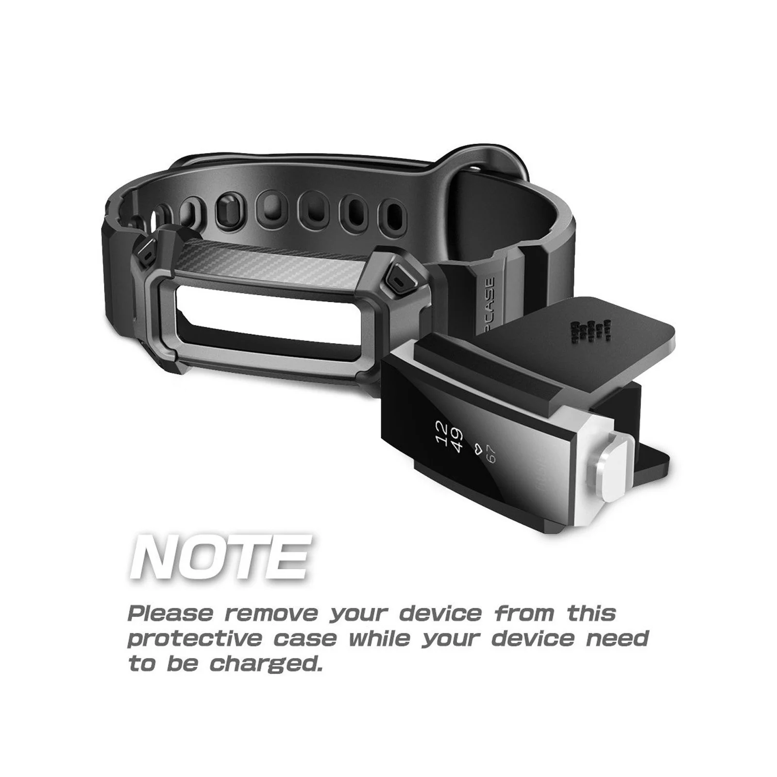 Fitbit Alta Unicorn Beetle Pro Wristband Case-Black - Image 4