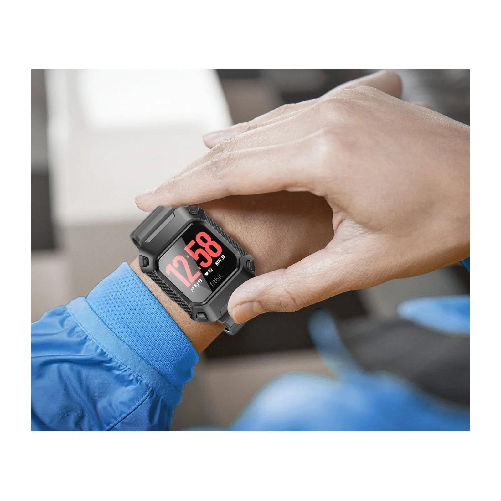 Fitbit Ionic Unicorn Beetle Pro Wristband Case-Black - Image 7