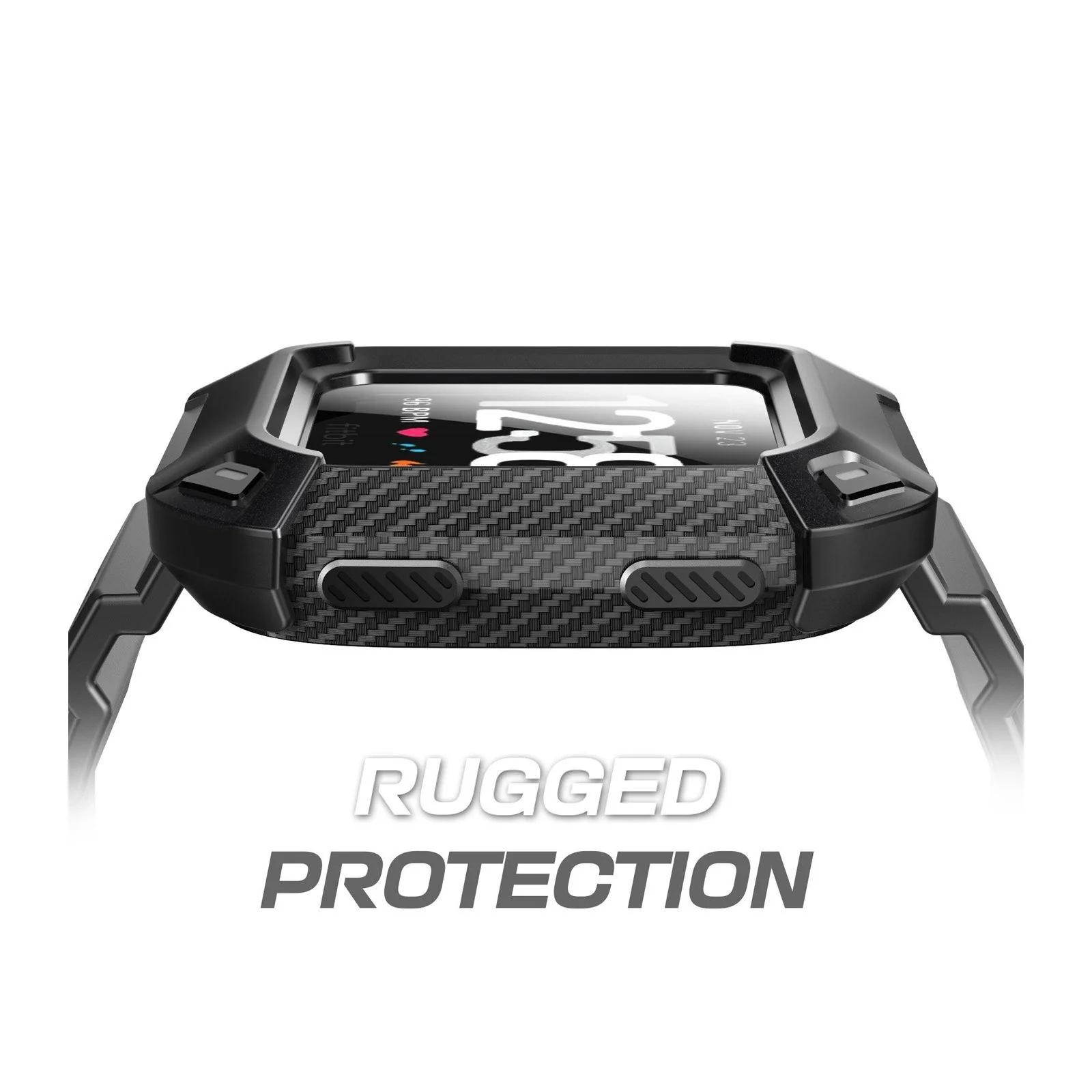 Fitbit Versa Unicorn Beetle Pro Wristband Case-Black - Image 3