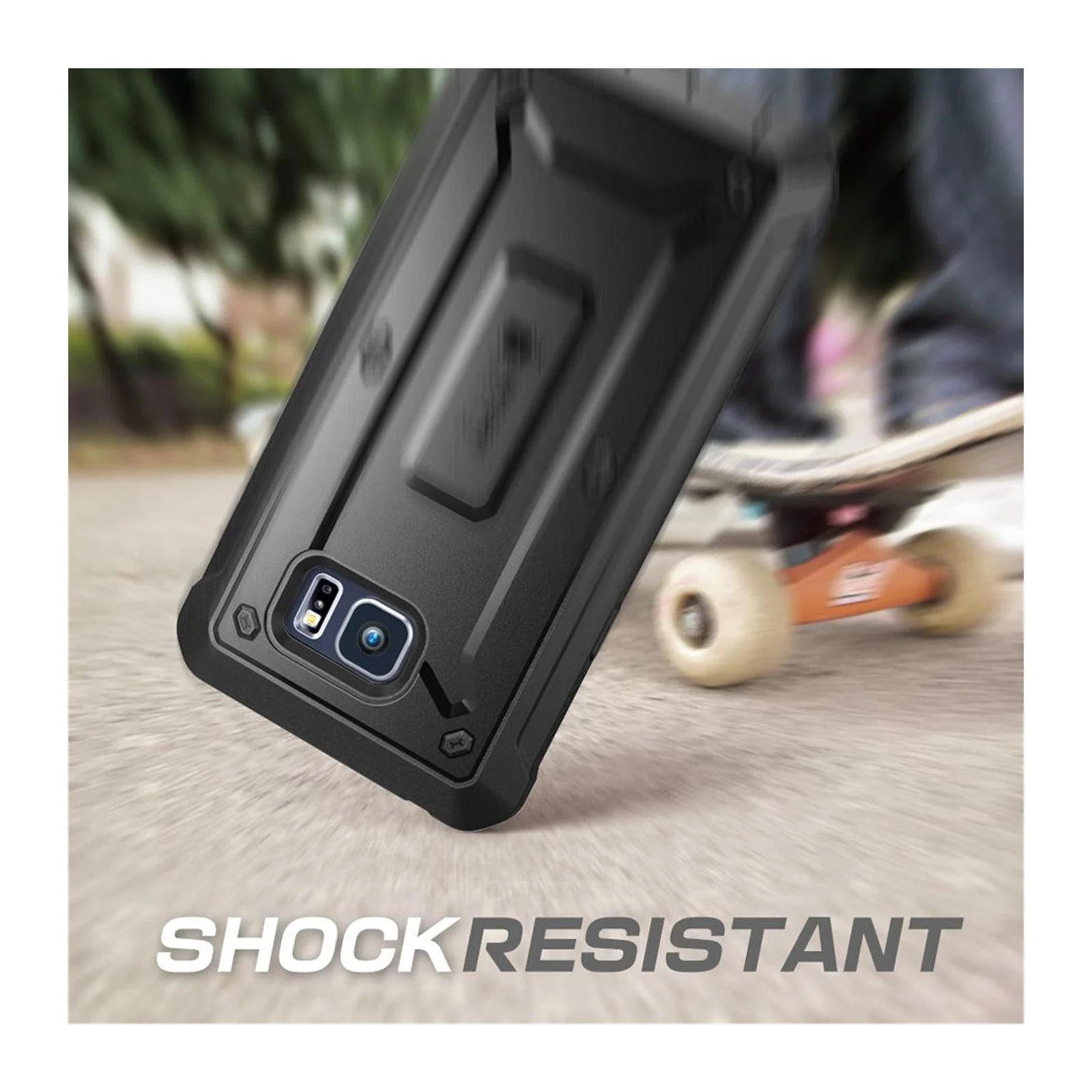 Galaxy Note5 Unicorn Beetle Pro Full Body Rugged Holster Case with Screen Protector-Black - Image 6