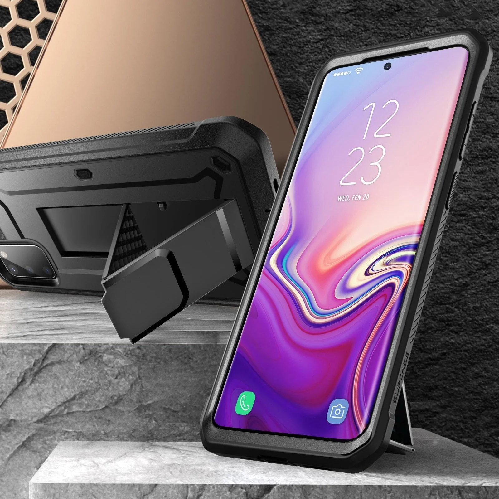 Galaxy S20 Unicorn Beetle Pro Rugged Case (Open-Box)-Black - Image 3