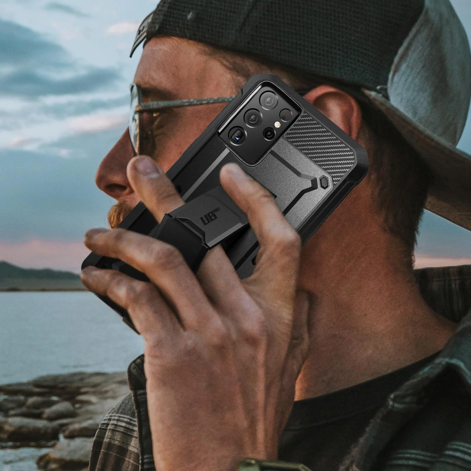 Galaxy S21 Ultra Unicorn Beetle Pro Rugged Case(open box)-Black - Image 9