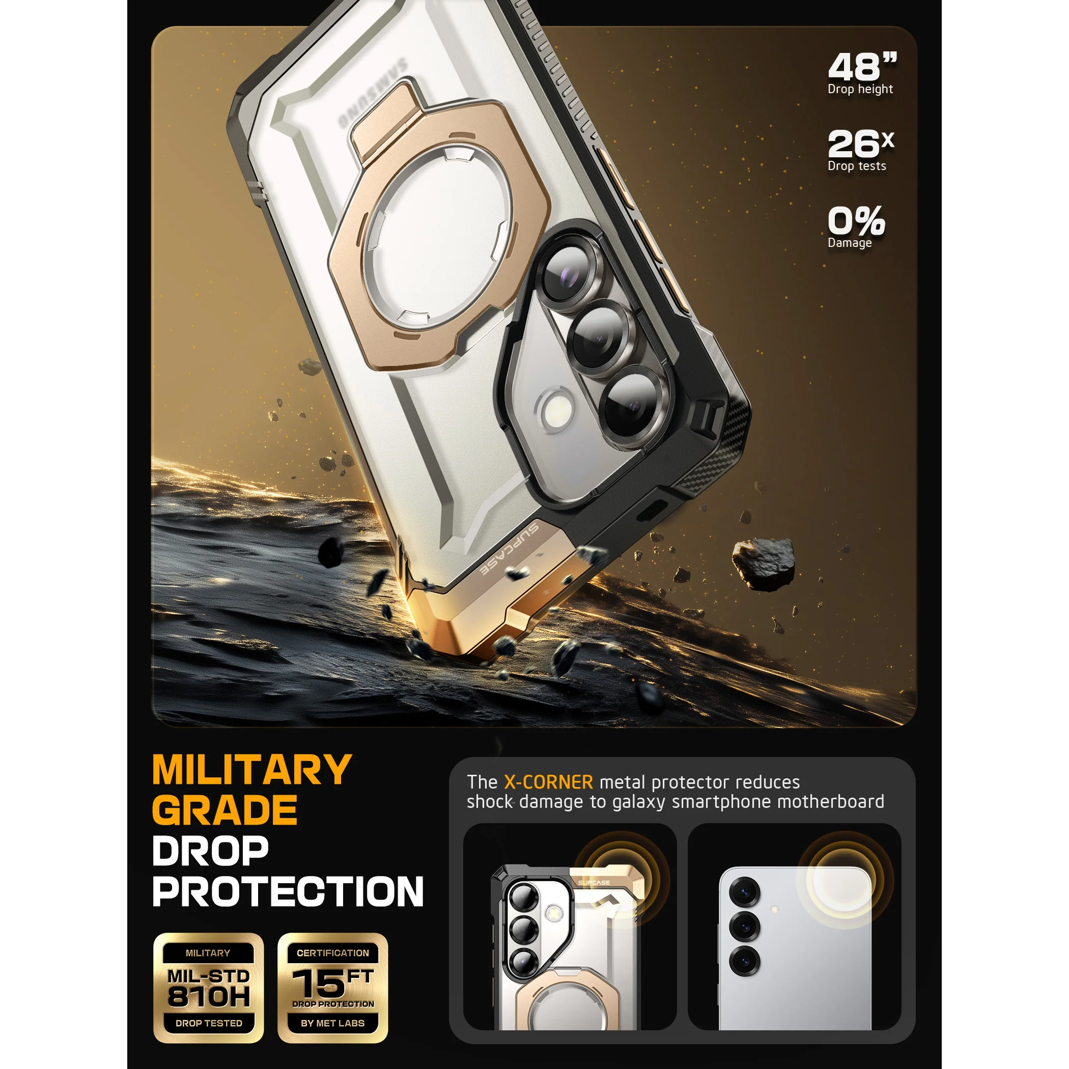 Galaxy S25 UB Grip MagSafe Phone Case-Desert - Image 4