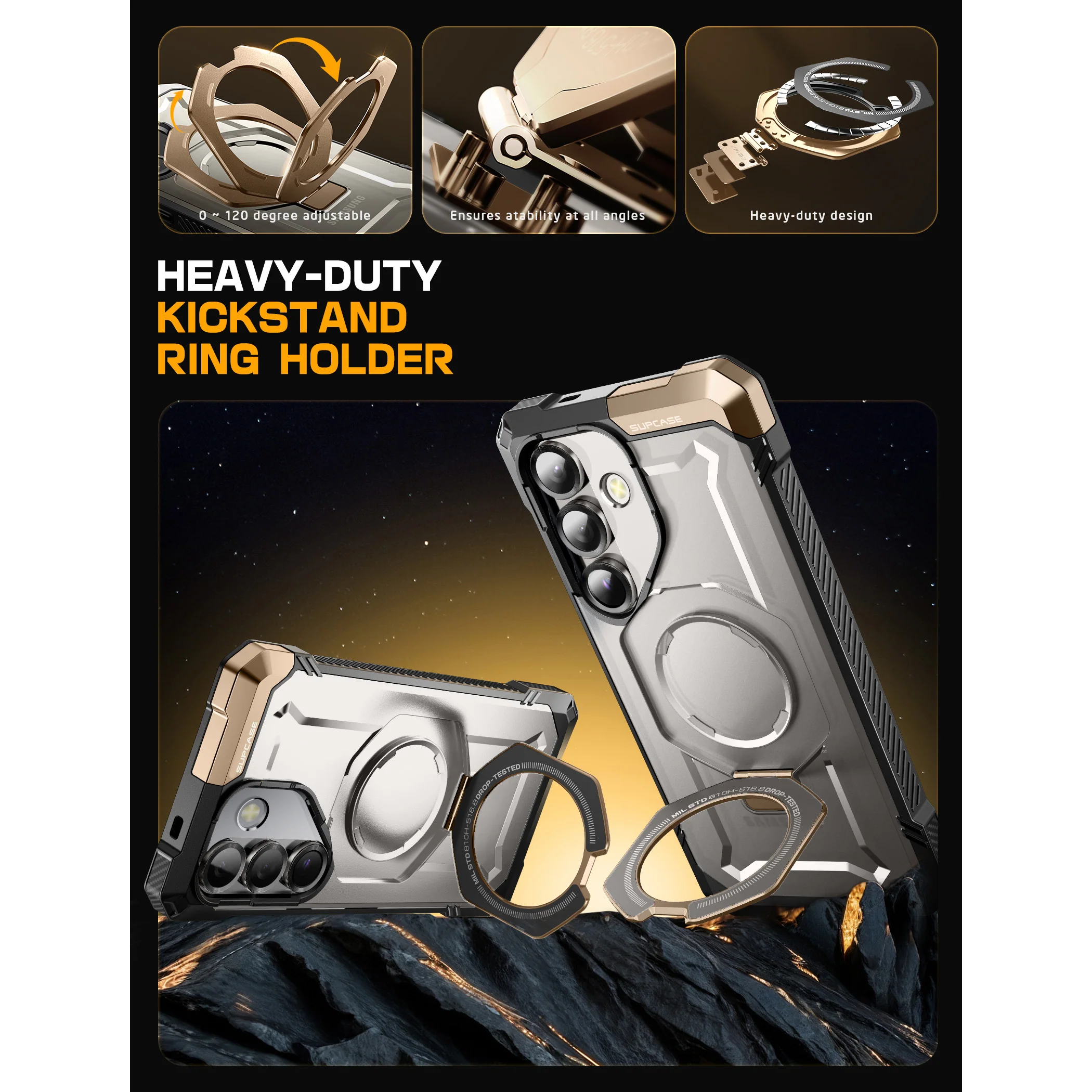 Galaxy S25 UB Grip MagSafe Phone Case-Desert - Image 5