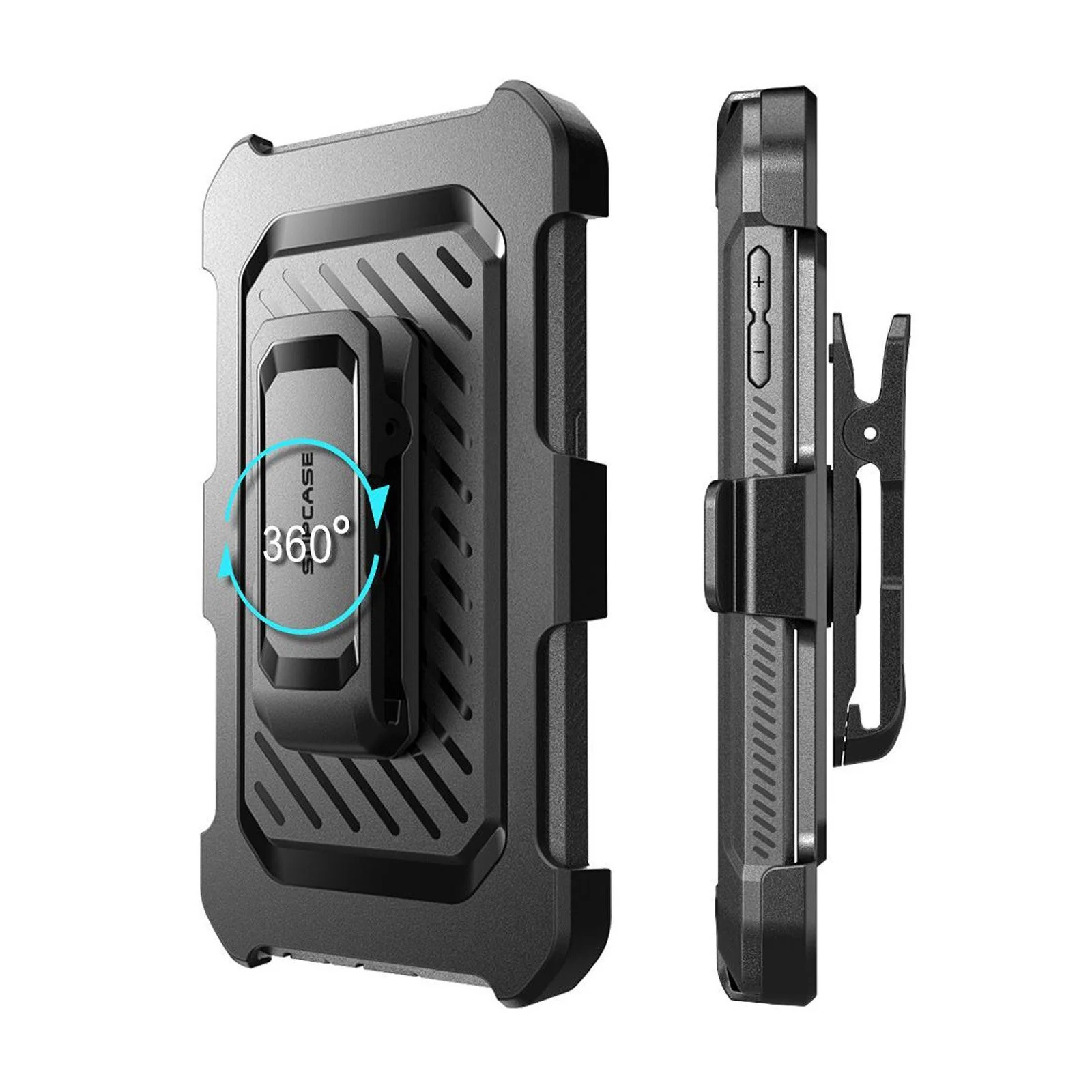 Galaxy S6 Unicorn Beetle Pro Full Body Rugged Holster Case with Screen Protector-Black - Image 4
