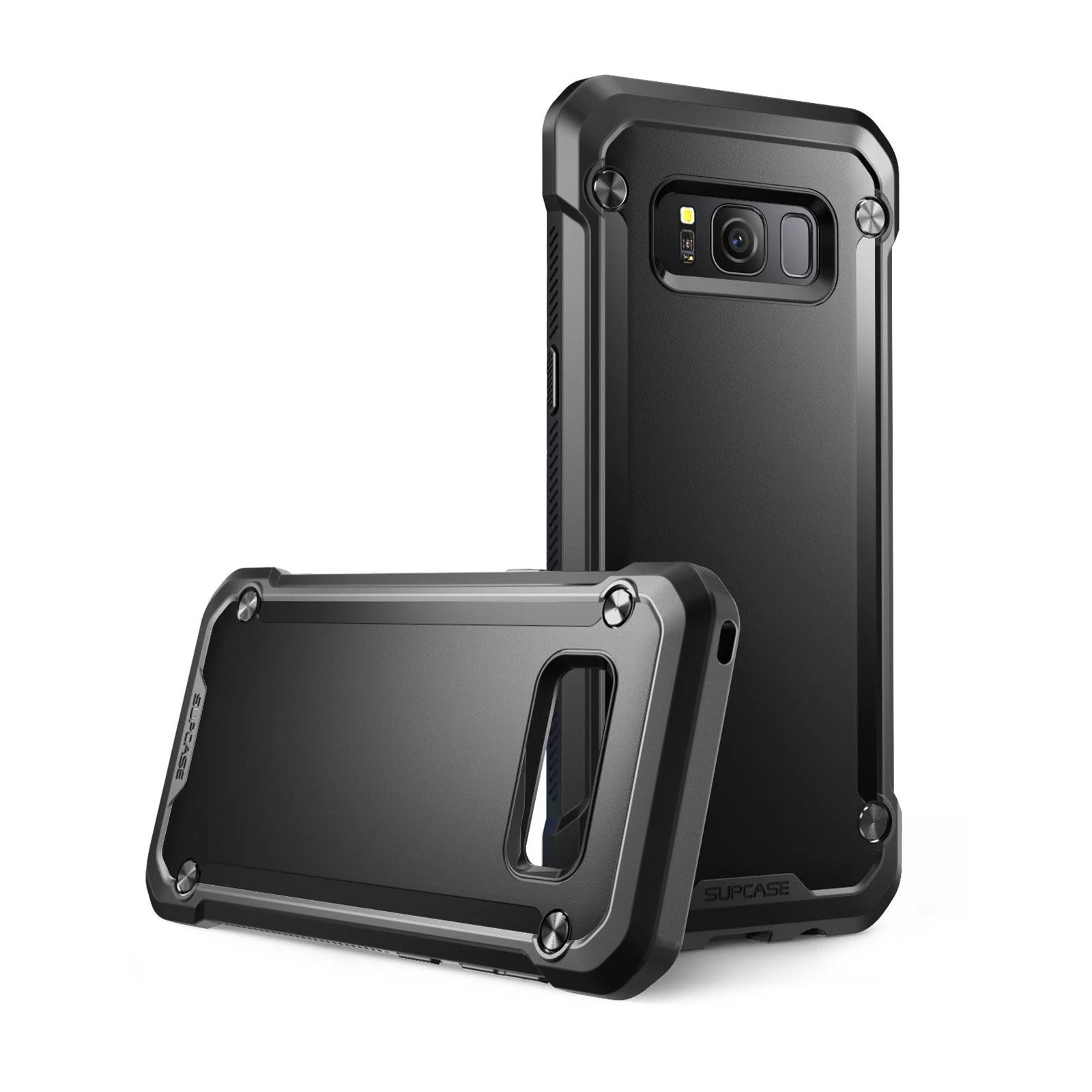 Galaxy S8 Plus Unicorn Beetle Hybrid Protective Bumper Case-Black - Image 4