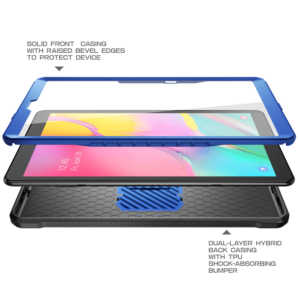 Galaxy Tab A 10.1 inch (2019) Unicorn Beetle Pro Full-Body Case-Dark Blue - Image 3