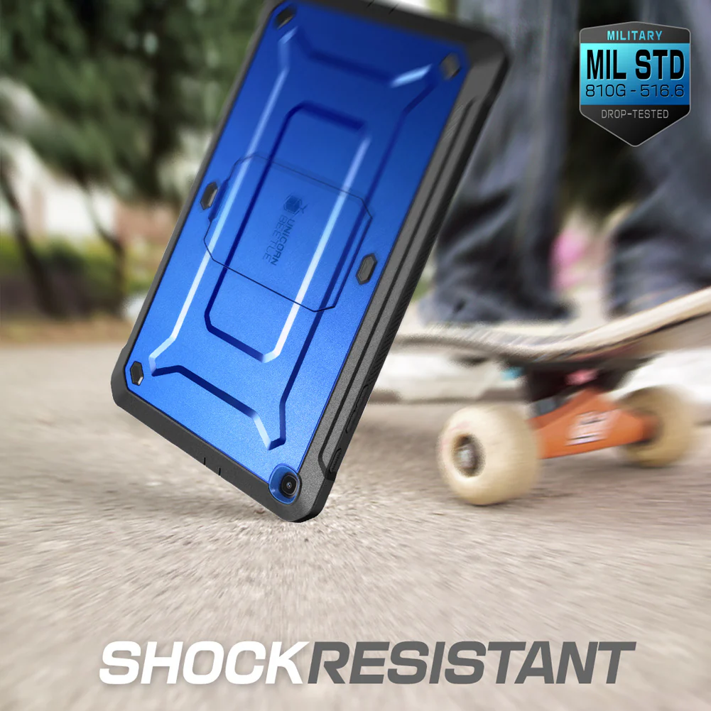 Galaxy Tab A 10.1 inch (2019) Unicorn Beetle Pro Full-Body Case-Dark Blue - Image 5