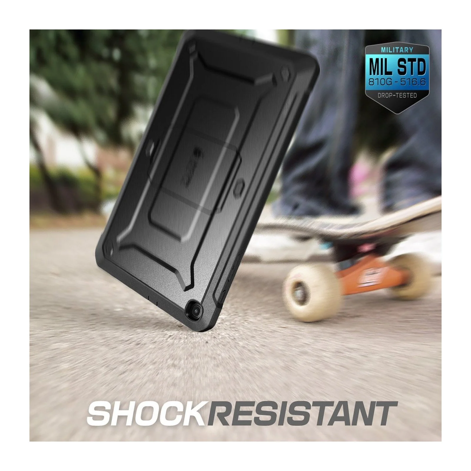 Galaxy Tab A 10.1 inch (2019) Unicorn Beetle Pro Full-Body Case-Black - Image 4