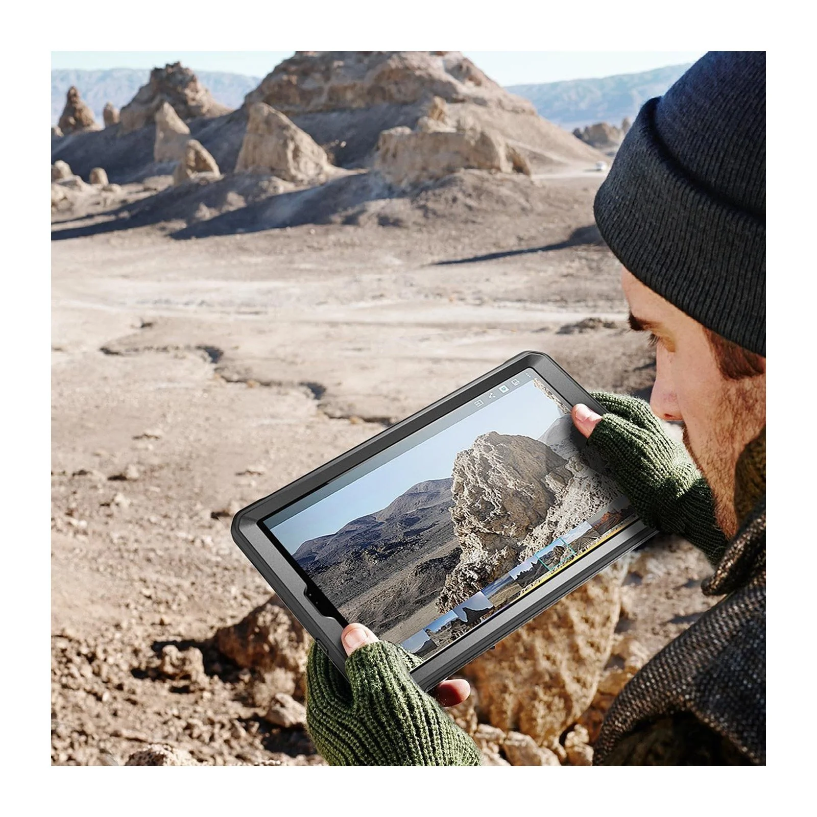 Galaxy Tab A 10.1 inch (2019) Unicorn Beetle Pro Full-Body Case-Black - Image 7