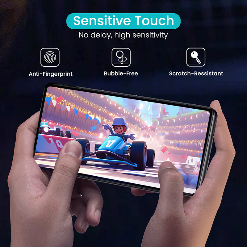 Google Pixel 7a 3D Tempered Glass Screen Protector (1-Pack) - Image 4