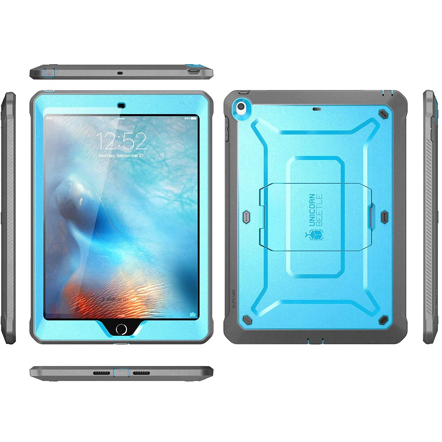iPad 10.2 inch Unicorn Beetle PRO Rugged Case-Blue - Image 7