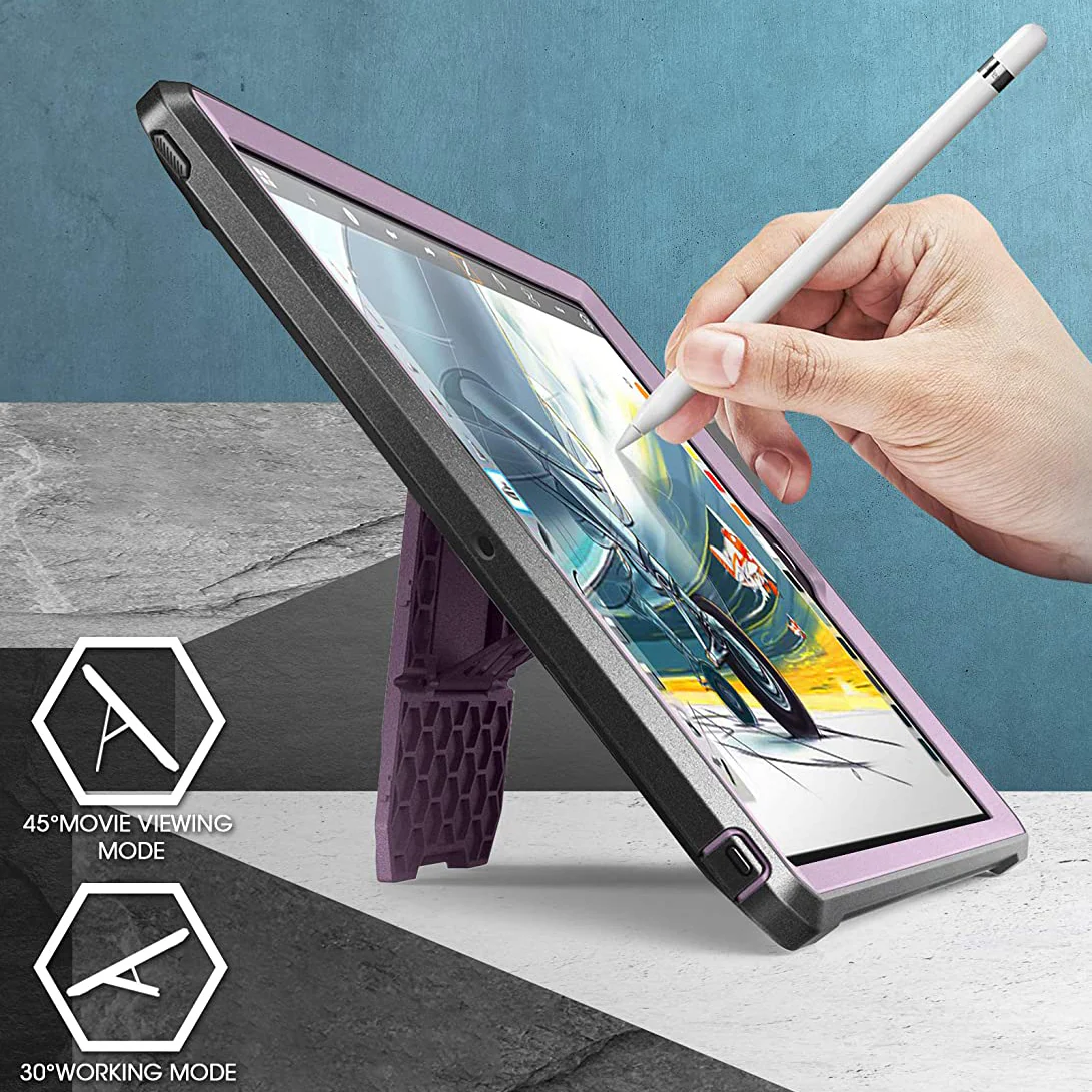 iPad 10.2 inch Unicorn Beetle PRO Rugged Case-Metallic Purple - Image 3