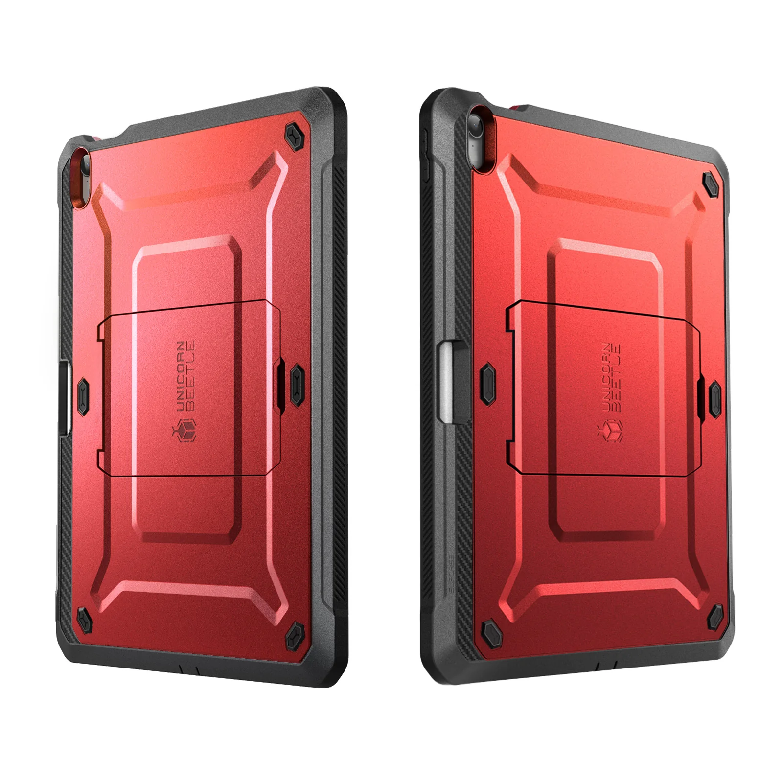 iPad 10.9" 2022 Unicorn Beetle PRO Rugged Kickstand Case-Metallic Red - Image 9