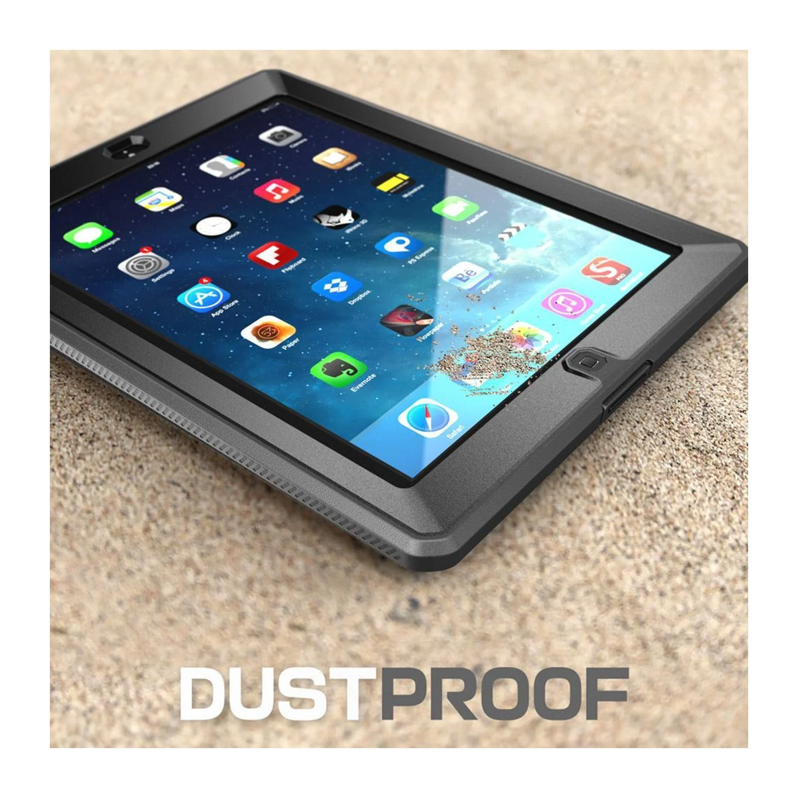 iPad 2 Unicorn Beetle PRO Case with Built in Screen Protector-Black - Image 3