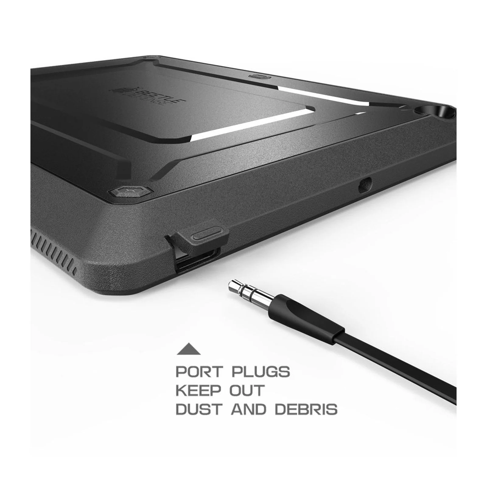 iPad 2 Unicorn Beetle PRO Case with Built in Screen Protector-Black - Image 6