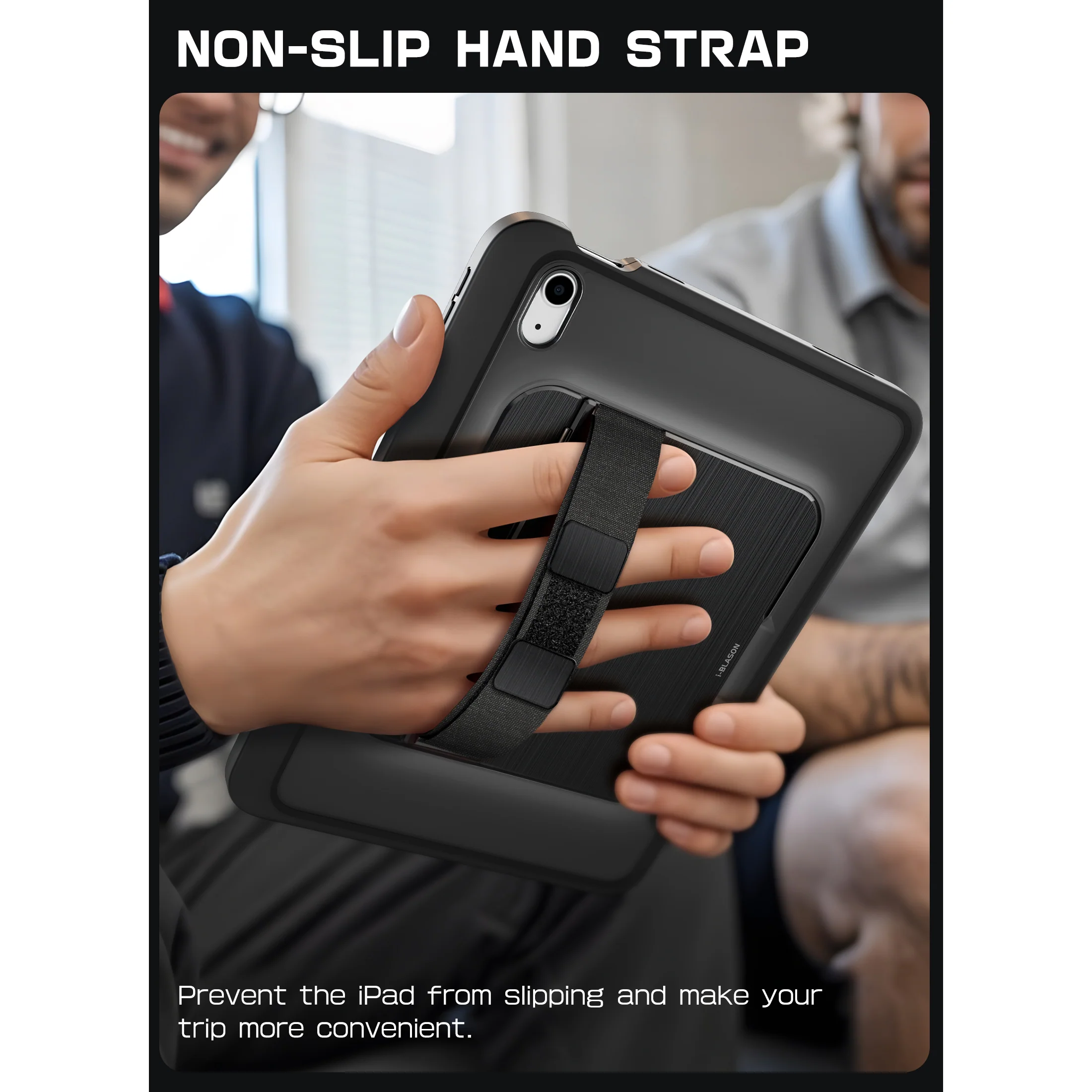 iPad A16 11 inch (2025) Ares Grip Case - Black - Image 7