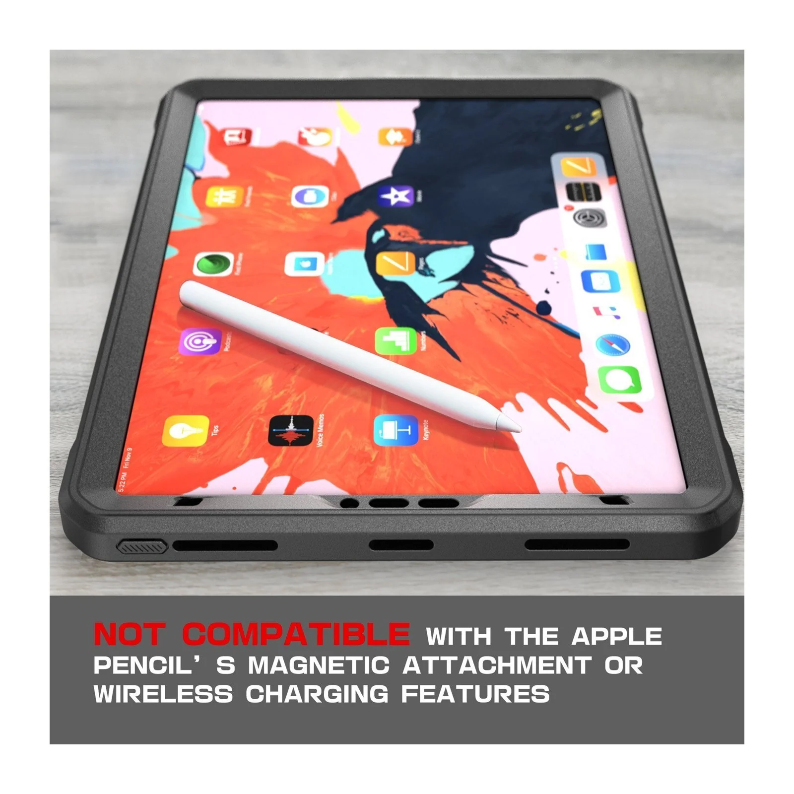 iPad Pro 11 inch 2018 Unicorn Beetle Pro Full-Body Case-Black - Image 7