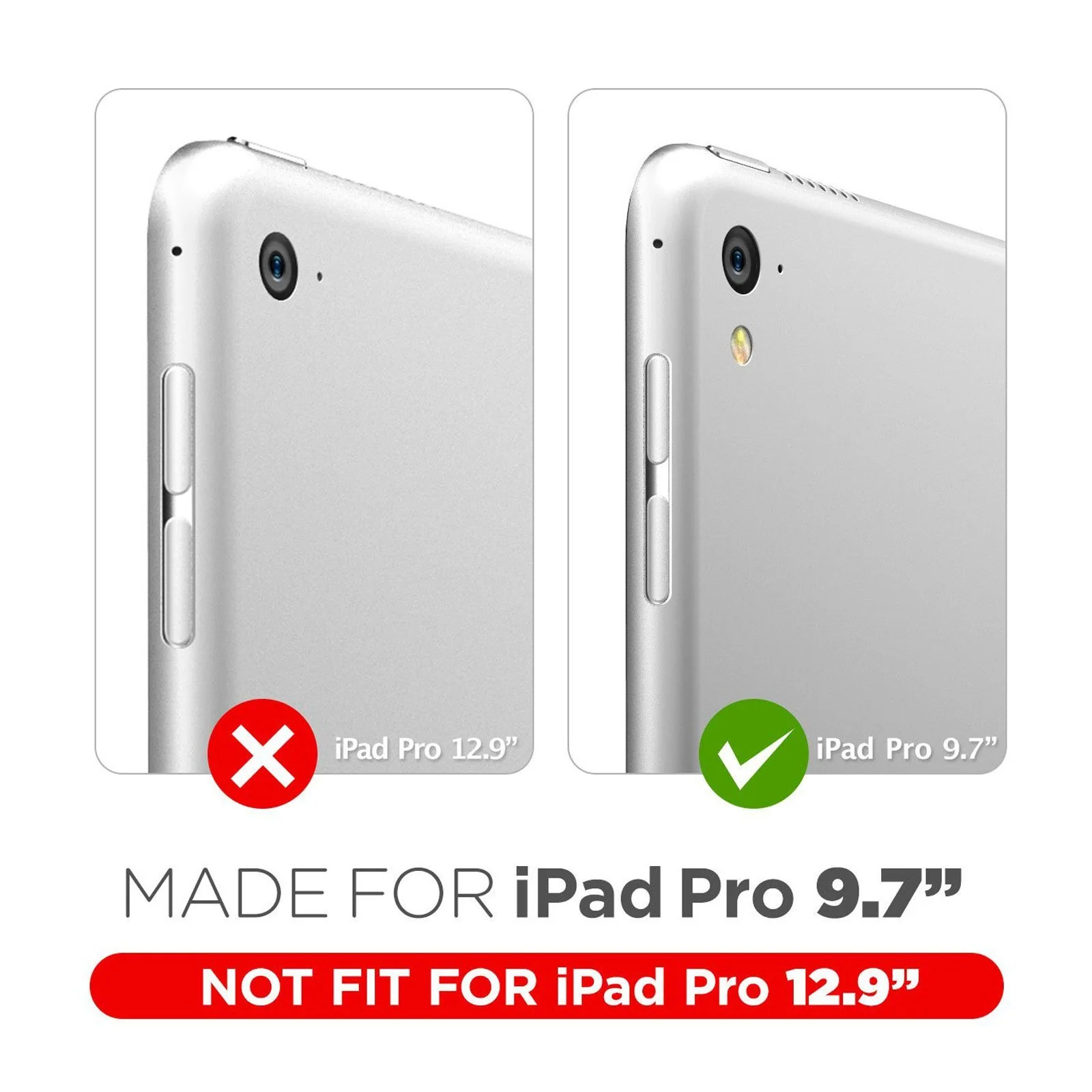 iPad Pro 9.7 inch (2016) Unicorn Beetle Pro Full Body Rugged Case with Screen Protector-Black - Image 8