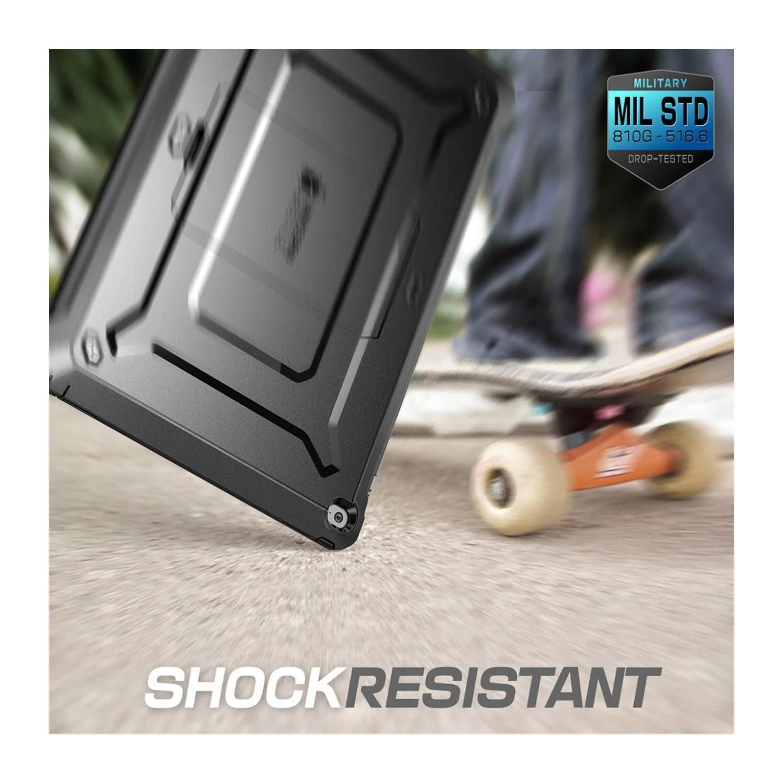 iPad Pro 12.9 inch (2015) Unicorn Beetle Pro Full Body Rugged Protective Case-Black - Image 5