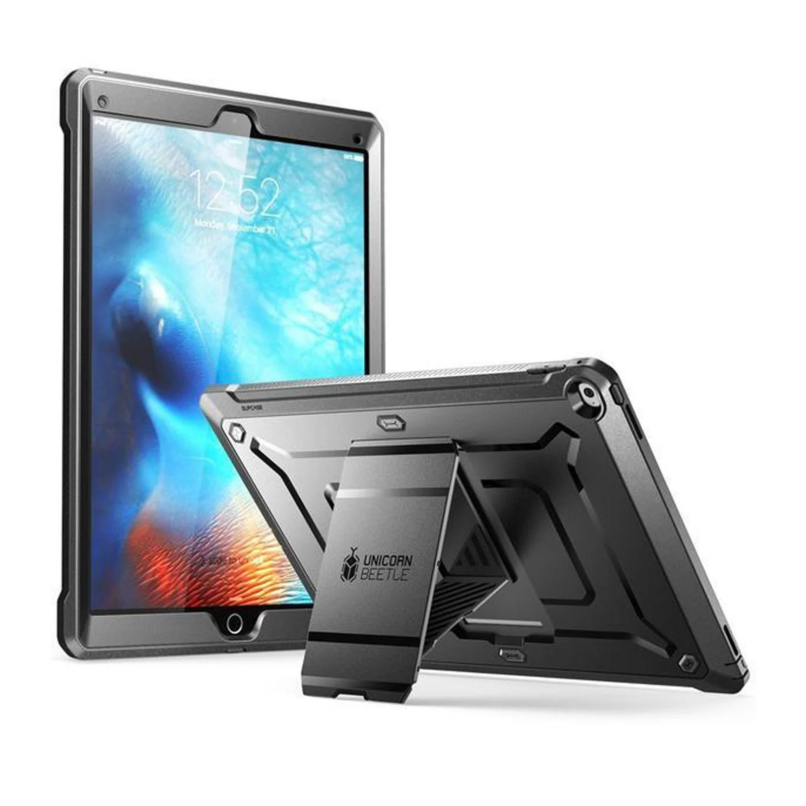 iPad Pro 12.9 inch (2015) Unicorn Beetle Pro Full Body Rugged Protective Case-Black - Image 6