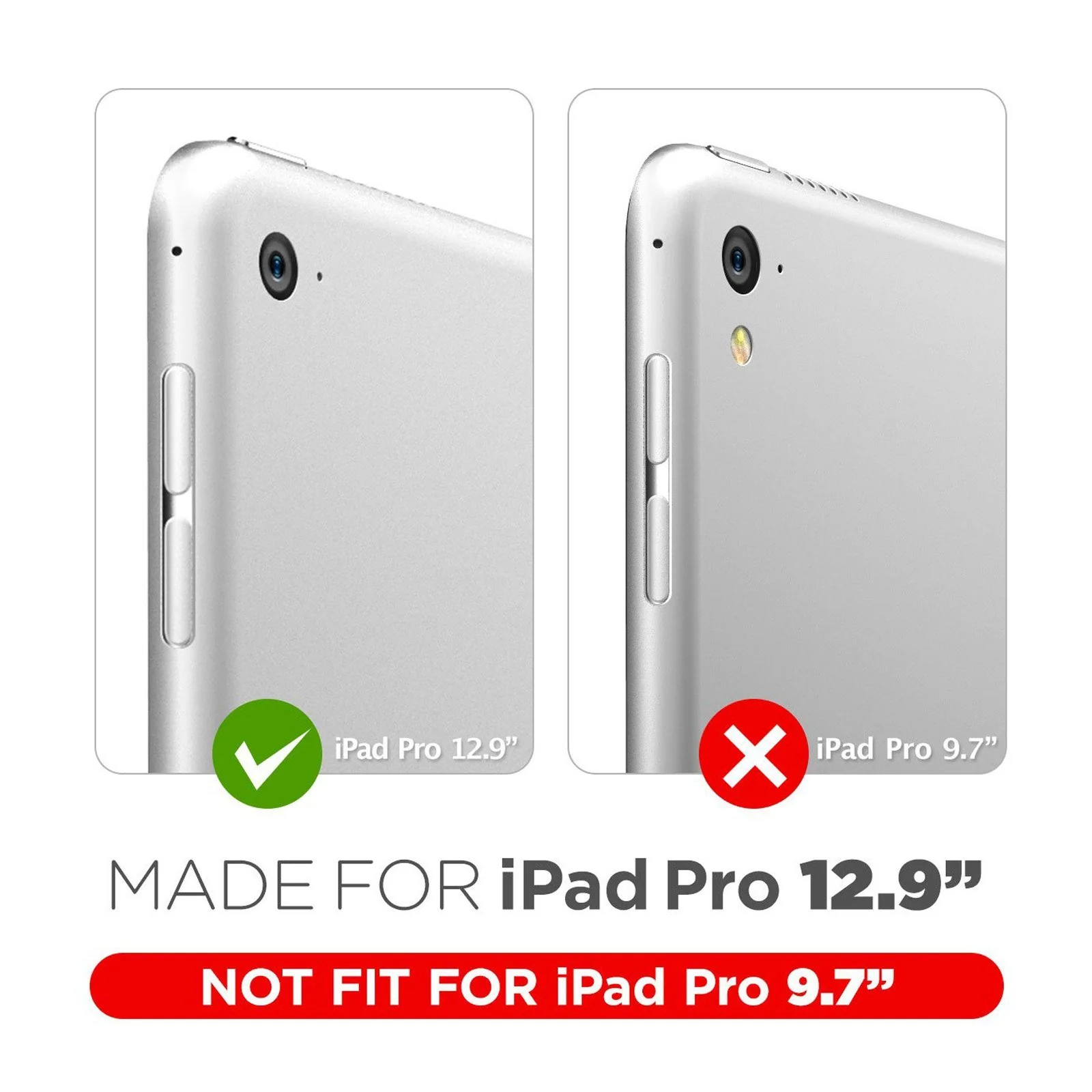 iPad Pro 12.9 inch (2015) Unicorn Beetle Pro Full Body Rugged Protective Case-Black - Image 8