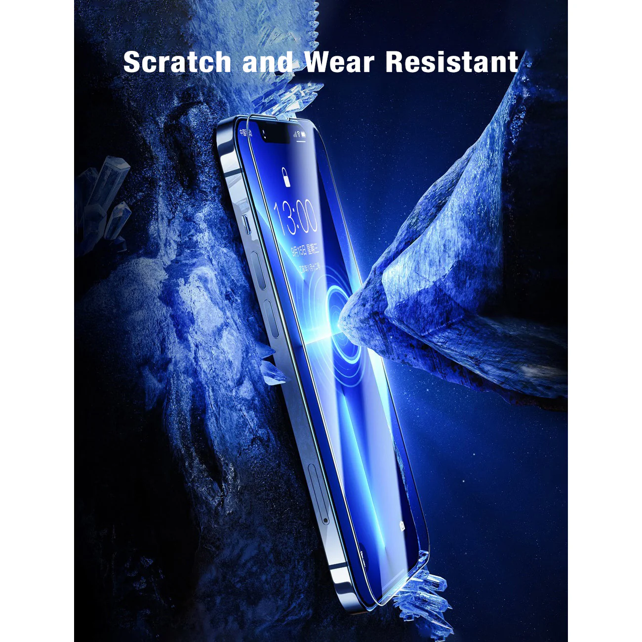 2.5D Tempered Glass Screen & Lens Protectors for iPhone 13 6.1 inch - Clear - Image 3