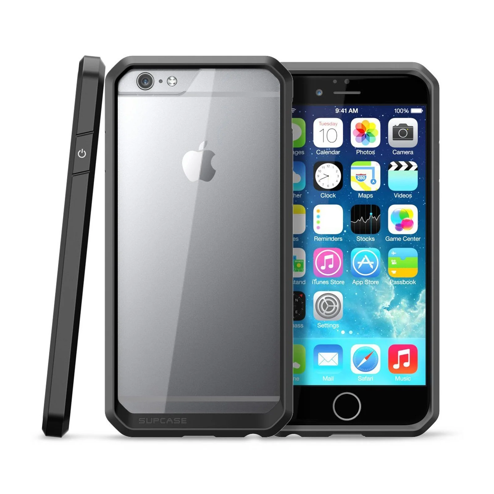 iPhone 6 / 6S Unicorn Beetle Hybrid Protective Bumper Case-Black - Image 7