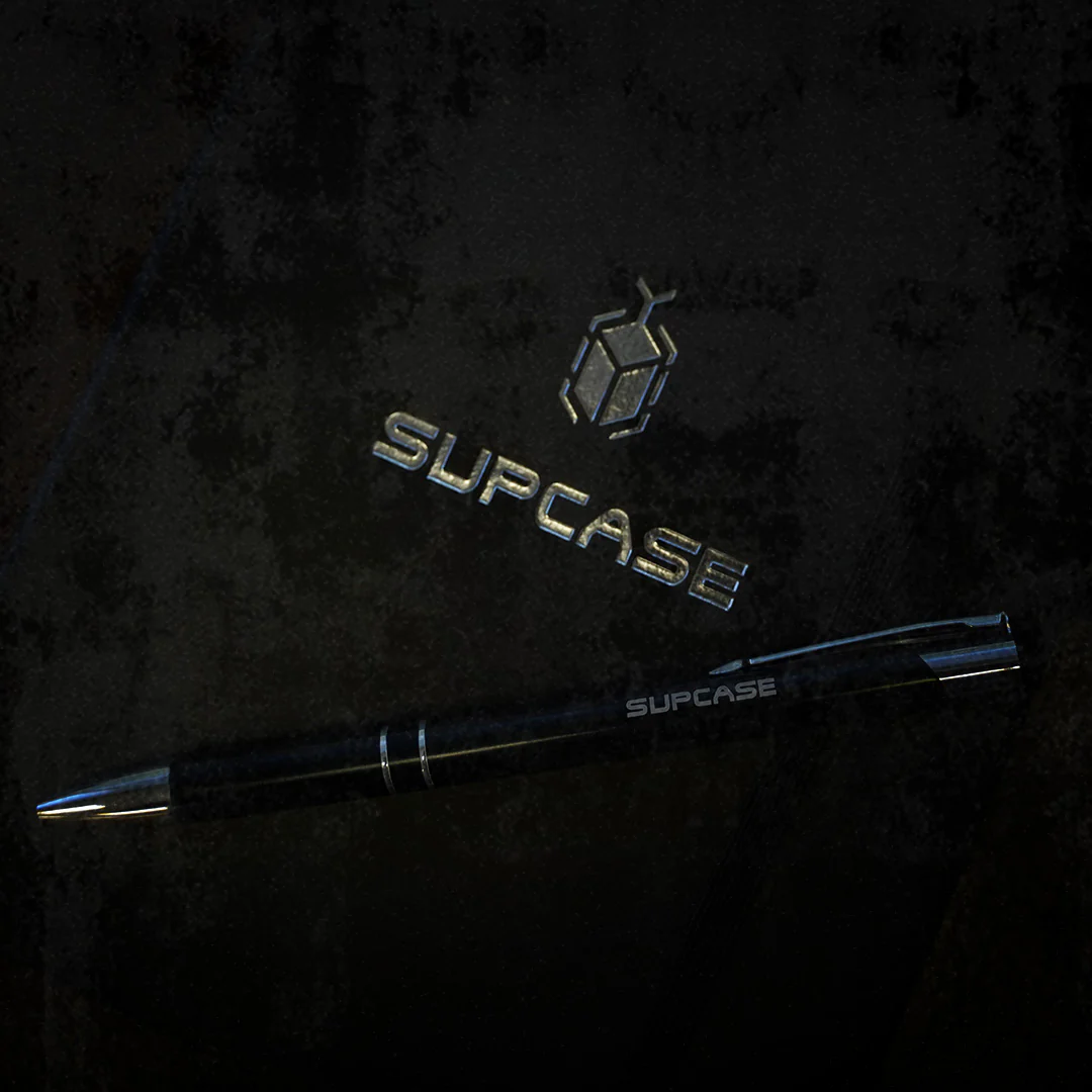 Official Limited Edition SUPCASE Ballpoint Pen - Black - Image 5