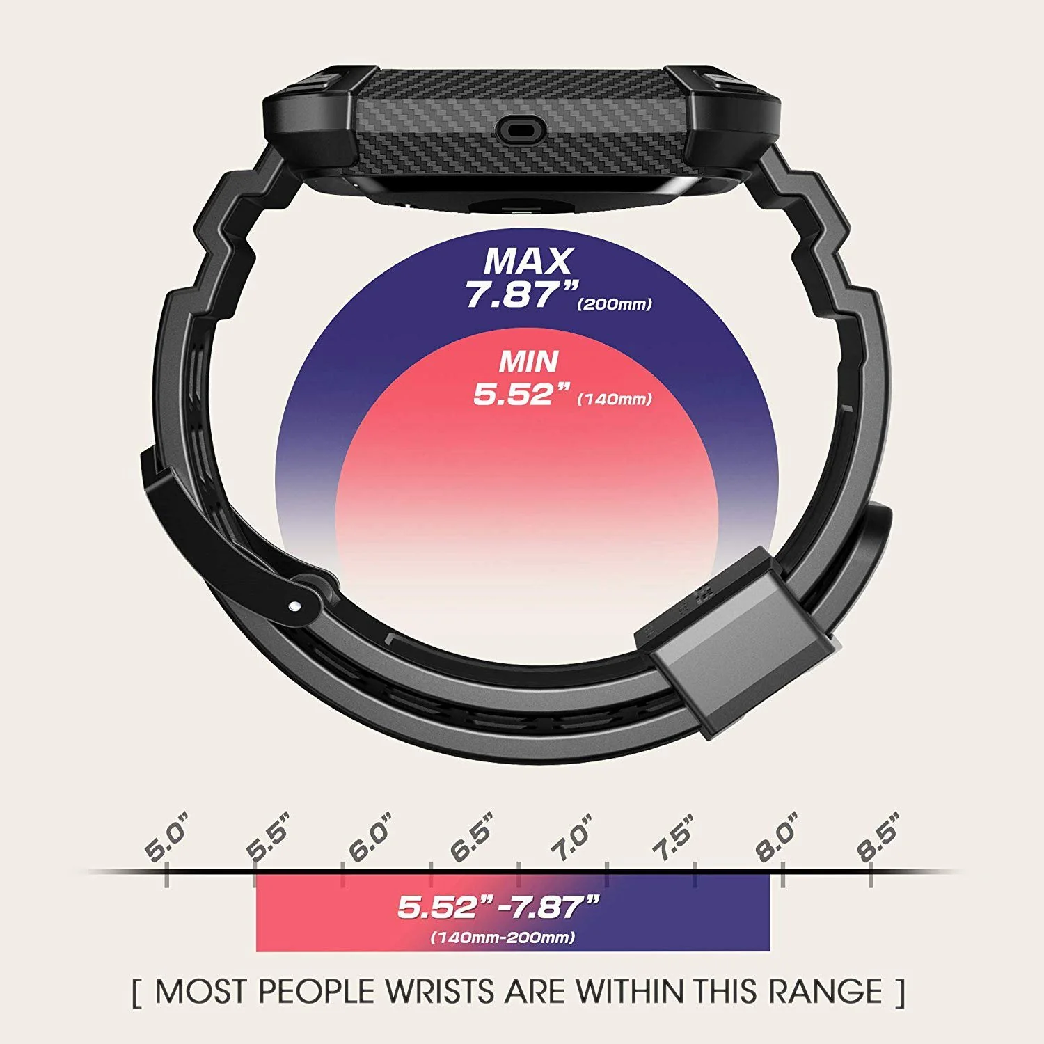 Fitbit Versa 2 Unicorn Beetle Pro Rugged Case-Black - Image 7