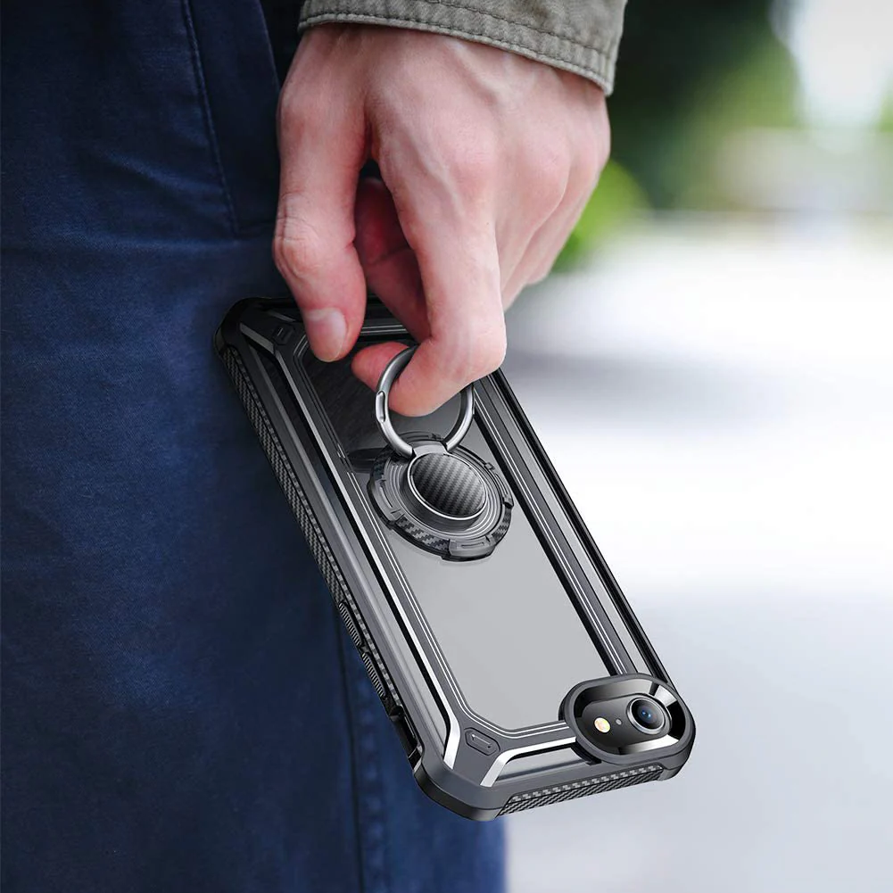 SUPCASE Ring Snap Adhesive Ring Holder and Kickstand-Black - Image 9