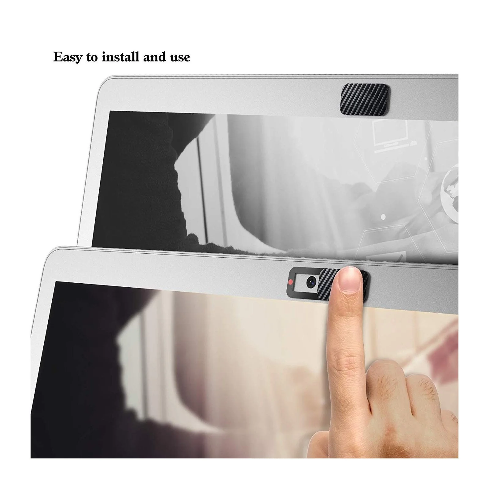 Webcam Slider Camera Cover (6 pack)-Black - Image 8